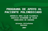 Formación Programa del Polimedicado Enfermeria