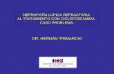 DR. HERNÁN TRIMARCHI NEFROPATÍA LÚPICA REFRACTARIA AL TRATAMIENTO CON CICLOFOSFAMIDA. CASO PROBLEMA.