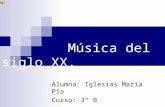 Músicos/Bandas del siglo XX.
