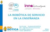 Robotica de servicio - Toni Ferrate, RO-botica