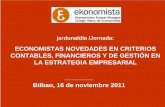 Jornada Economistas. Manuel Olariaga.
