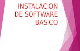 Instalacion de software basicos