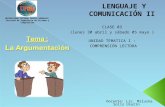 LENGUAJE Y COMUNICACIÓN II CLASE 03 (lunes 30 abril y sábado 05 mayo ) UNIDAD TEMATICA I : COMPRENSIÓN LECTORA UNIVERSIDAD PRIVADA SERGIO BERNALES Facultad.