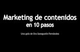 Marketing de contenidos en 10 pasos enero12