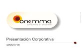 Onemma   Presentació Corporativa M21