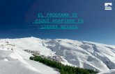 Foro de Accesibilidad y Turismo de Andalucía Lab, ALberto Ollero, Cetursa: 'El programa de esquí adaptado en Sierra Nevada'