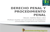 Derecho Penal y Procedimiento Penal (Capacitación CENOP)