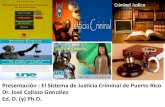 Dr. Collazo Sistemas de Justicia Criminal en Puerto Rico