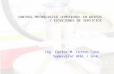 Ing. Carlos M. Cersso Caso Supervisor UFEL / GFHL CONTROL METROLOGICO (CANTIDAD) EN GRIFOS Y ESTACIONES DE SERVICIOS.
