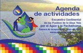 Agenda final:Encuentro Continental por el Agua y la Pachamama Cuenca- Ecuador 2011
