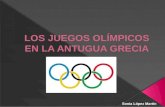 Los juegos olímpicos en la antugua grecia