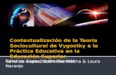 Contextualización de la teoría sociocultural de vygostky a