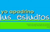 Presentacion proyecto YO APADRINO TUS ESTUDIOS