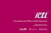 Presentación de TYPO3 por ICTI Internet Passion