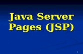 1 Java Server Pages (JSP). 2 Contenido 1. Primer vistazo a la tecnología JSP Qué es y para qué sirve JSP Qué es y para qué sirve JSP Primer ejemplo Hola.