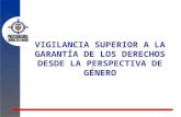 VIGILANCIA SUPERIOR A LA GARANTÍA DE LOS DERECHOS DESDE LA PERSPECTIVA DE GÉNERO.
