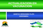 MARITZA HERNANDEZ PLATA ENFERMERA ACTUALIZACION EN VACUNACION.