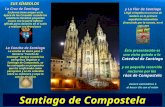 Santiago de Compostela Avance automático ó al hacer clic con el ratón. Ésta presentación es una visita guiada a la Catedral de Santiago y un pequeño recorrido.