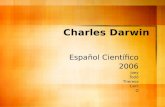 Charles Darwin Español Científico 2006 Joey Todd Theresa Carli Q.
