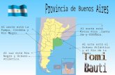 Al norte está Entre Ríos,Santa Fe y Córdoba. Al oeste está La Pampa, Córdoba y Río Negro. Al este está el Océano Atlántico y el Río de La Plata. Al sur.