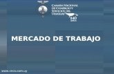 MERCADO DE TRABAJO . Mercado de Trabajo POBLACIÓN TOTAL URBANA MENOR DE 14 AÑOS MAYOR DE 14 AÑOS (P.M.14) INACTIVA ACTIVA (P.E.A.) DESOCUPADA.