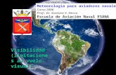 Visibilidad (limitaciones al vuelo visual) Meteorología para aviadores navales Curso 2006 Prof.: Dr. Gustavo V. Necco Escuela de Aviación Naval ESANA.