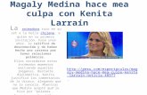 Magaly Medina hace mea culpa con Kenita Larraín La animadora tuvo en su set a la bella chilena, a quien en su primera invitación, hace unos años, la calificó.