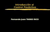 Introducción al Control Predictivo Fernando Juan TADEO RICO.