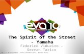 The Spirit of the Street - Yamaha Federico Vidueiro – German Tarico 10 y 11 de Diciembre – Hotel Panamericano - Buenos Aires.