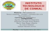 Materia : Mercadotecnia Tema a exponer : Unidad 1 Introducción a la Mercadotecnia Carrera: Lic. Informática Integrantes Aguilar Soto Marina Alejandra Esquivel.