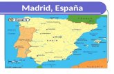Madrid, España. Madrid: Es la capital de España. Es el centro del gobierno. Es la ciudad más grande de España. (Población: 5 millones de habitantes en.
