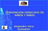 CONVENCION DERECHOS DE NIÑOS Y NIÑAS Alejandro Vera Quilodrán.