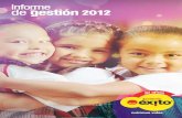 Informe Gestion 2012 Fundacion Exito