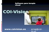 COI-Vision prog@coi-sl.es Software para terapia visual .