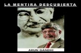 El Dr. Arun Gandhi, nieto de Mahatma Gandhi y fundador del Instituto M. K. Gandhi para la “Vida Sin Violencia”, en su lectura del 9 de Junio en la Universidad.