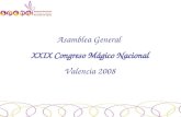 Asamblea General XXIX Congreso Mágico Nacional Valencia 2008.