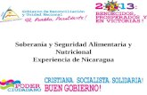 Soberanía y Seguridad Alimentaria y Nutricional Experiencia de Nicaragua.