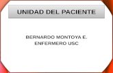UNIDAD DEL PACIENTE BERNARDO MONTOYA E. ENFERMERO USC.