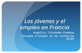 Los jóvenes y el empleo en Francia Angélica Trindade-Chadeau Chargée détudes et de recherche INJEP.