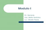 Modulo I Dr. Varcacia Inst. Mella Verónica Lic. Olivetti Flavia.