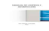 003 -MANUAL DE LIMPIEZA Y DESINFECCIÓN 2012 version 4