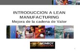 Material Curso Cadena de Valor Lean Manufacturing