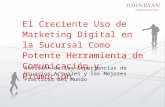 El Creciente Uso de Marketing Digital en la Sucursal Como Potente Herramienta de Comunicación y Promoción Revisión de las Experiencias de Usuarios Actuales.