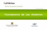 Planes docentes centrales Tratamiento de las diabetes 8 de mayo de 2007.