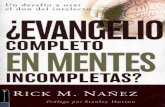 ¿EVANGELIO COMPLETO EN MENTES INCOMPLETAS_Rick M. Nañez