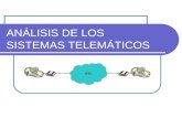 ANÁLISIS DE LOS SISTEMAS TELEMÁTICOS. ¿ DE DÓNDE VIENE LA TELEMÁTICA? SISTEMAS: conjunto de elementos conectados entre sí. TELEMÁTICOS: historia de telecomunicaciones.