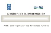 Gesti³n de la informaci³n GIRH para organizaciones de cuencas fluviales