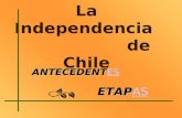 La Independencia de Chile ANTECEDENTES ES ETAPAS AS.