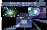 Tema 2: Canales de Transmisión de Datos Rafael Alviarez Rincon Annel Villalobos.
