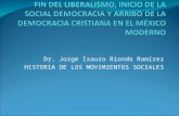 Dr. Jorge Isauro Rionda Ramírez HISTORIA DE LOS MOVIMIENTOS SOCIALES.